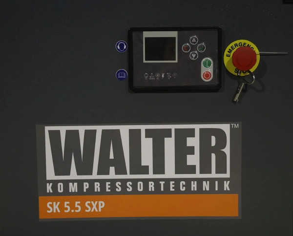 Гвинтовий компресор з ремінним приводом та інвертором WALTER SF 5,5 SXP