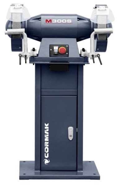 Дводискова шліфувальна машина CORMAK M300S з підставкою